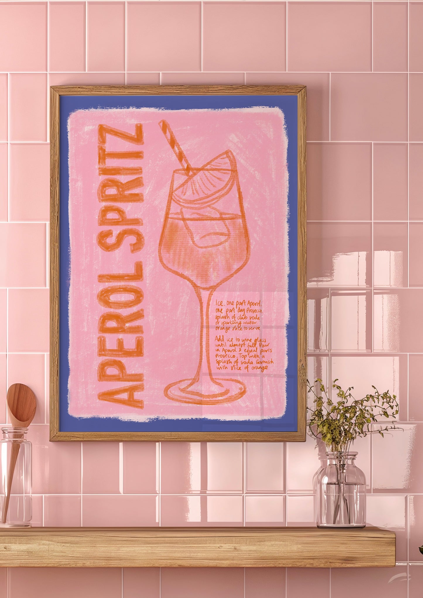 Affiche d'art « Aperol Spritz »