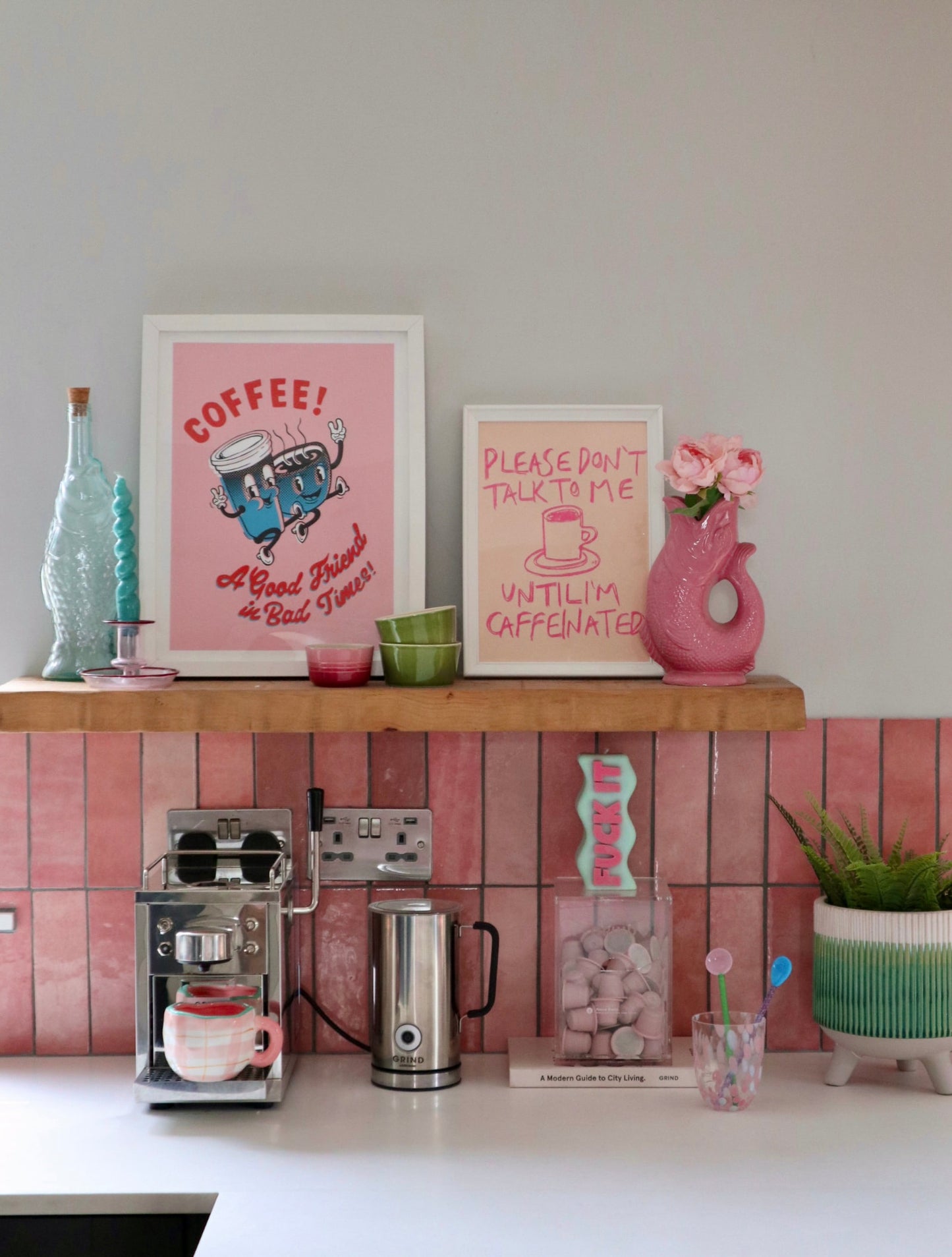 “Until I’m Caffeinated” Art Poster