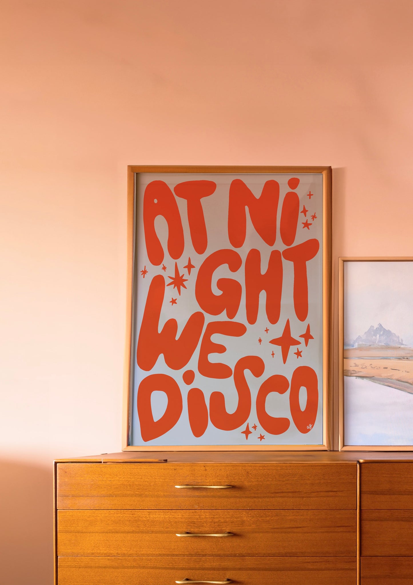 “We Disco” Art Poster