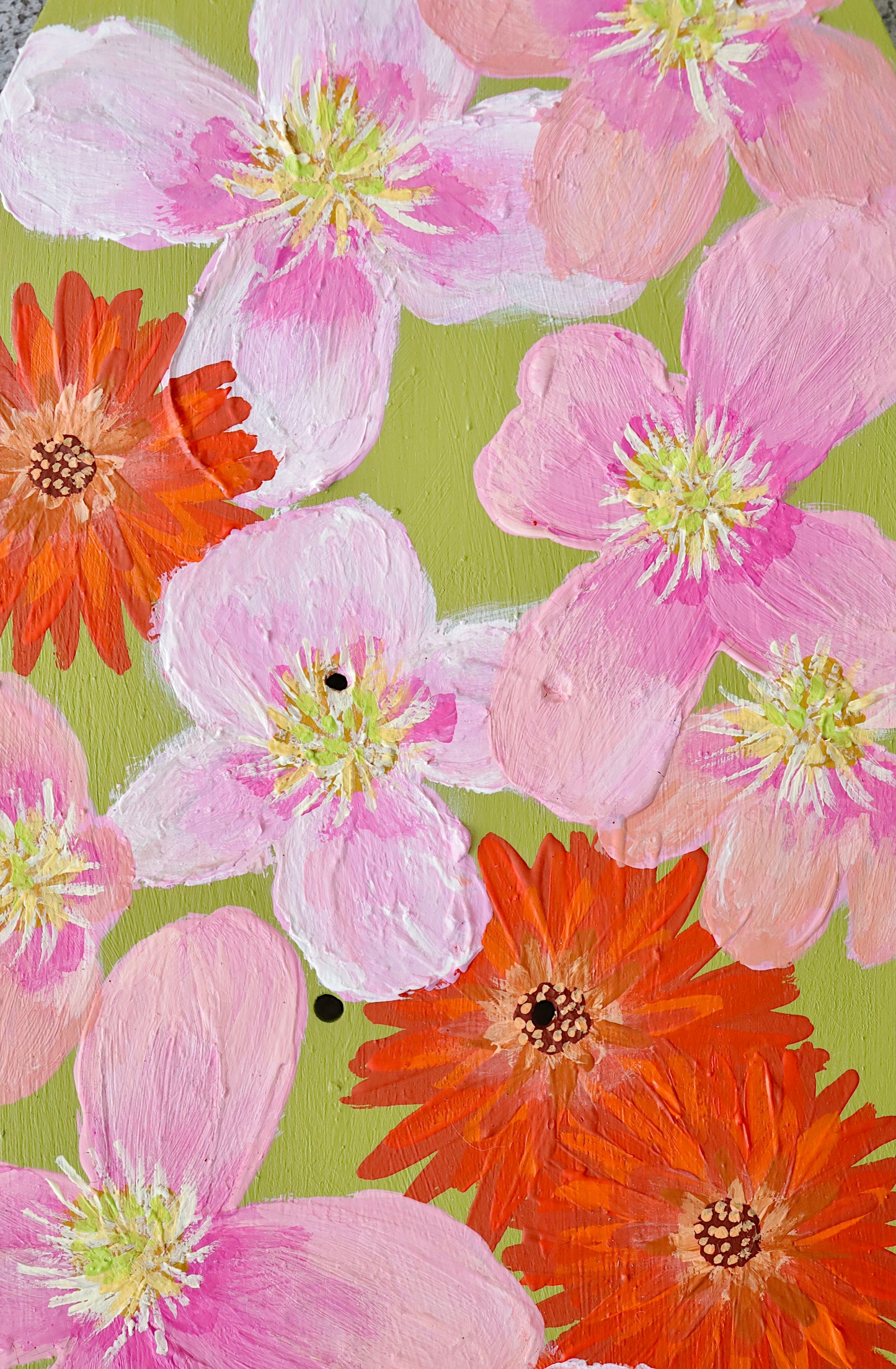 Skateboard ”Blomsterland”