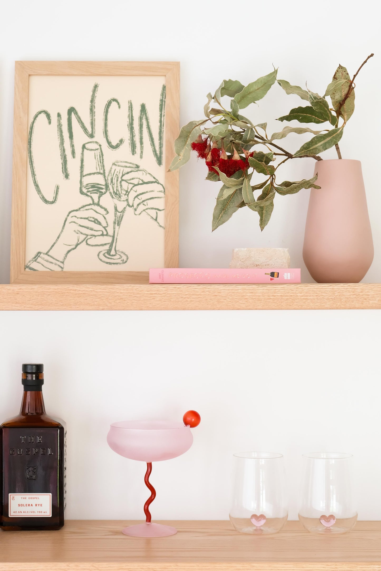 “Cin Cin” Art Poster