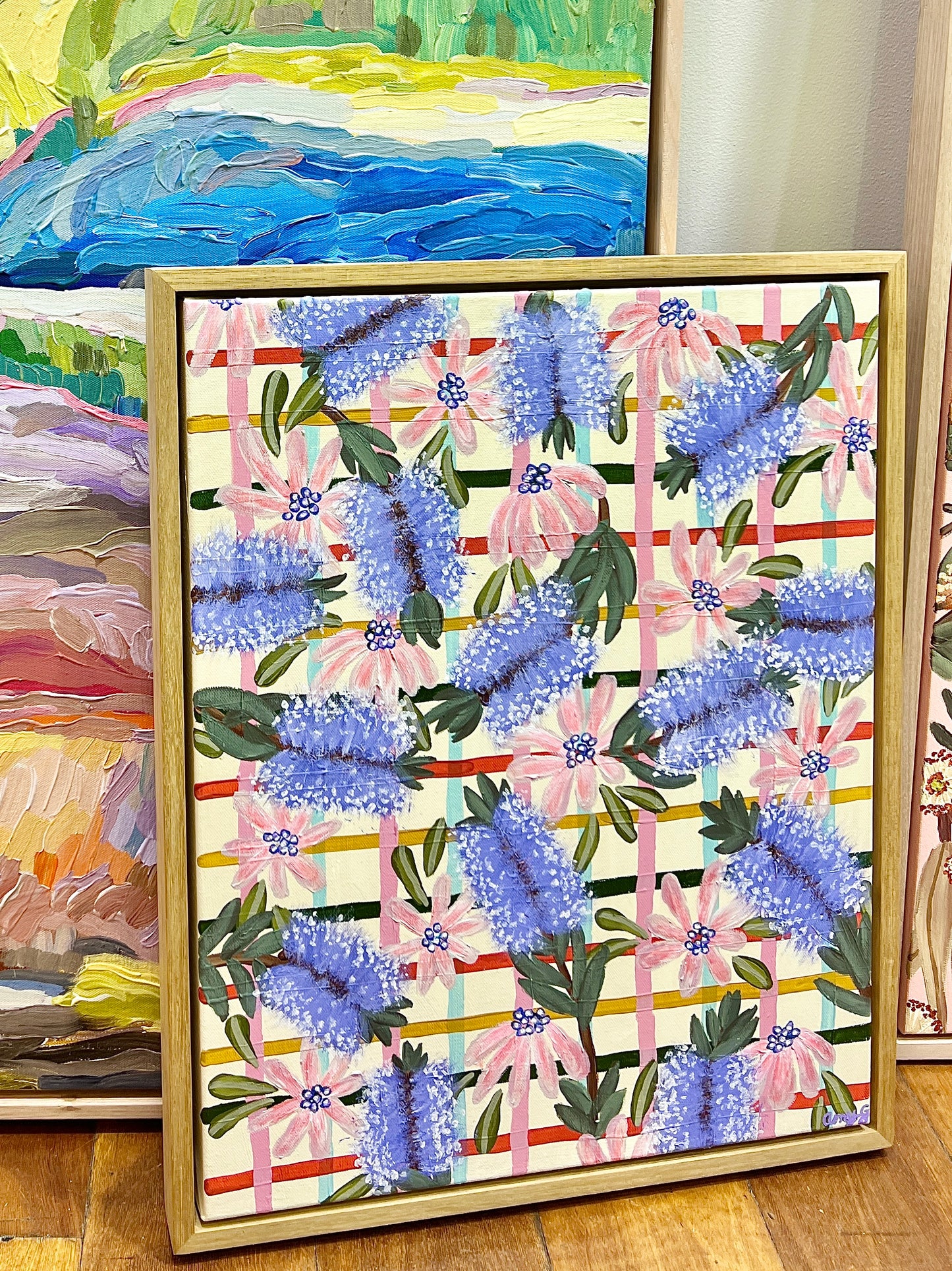 "Glass Half Full" Original Artwork