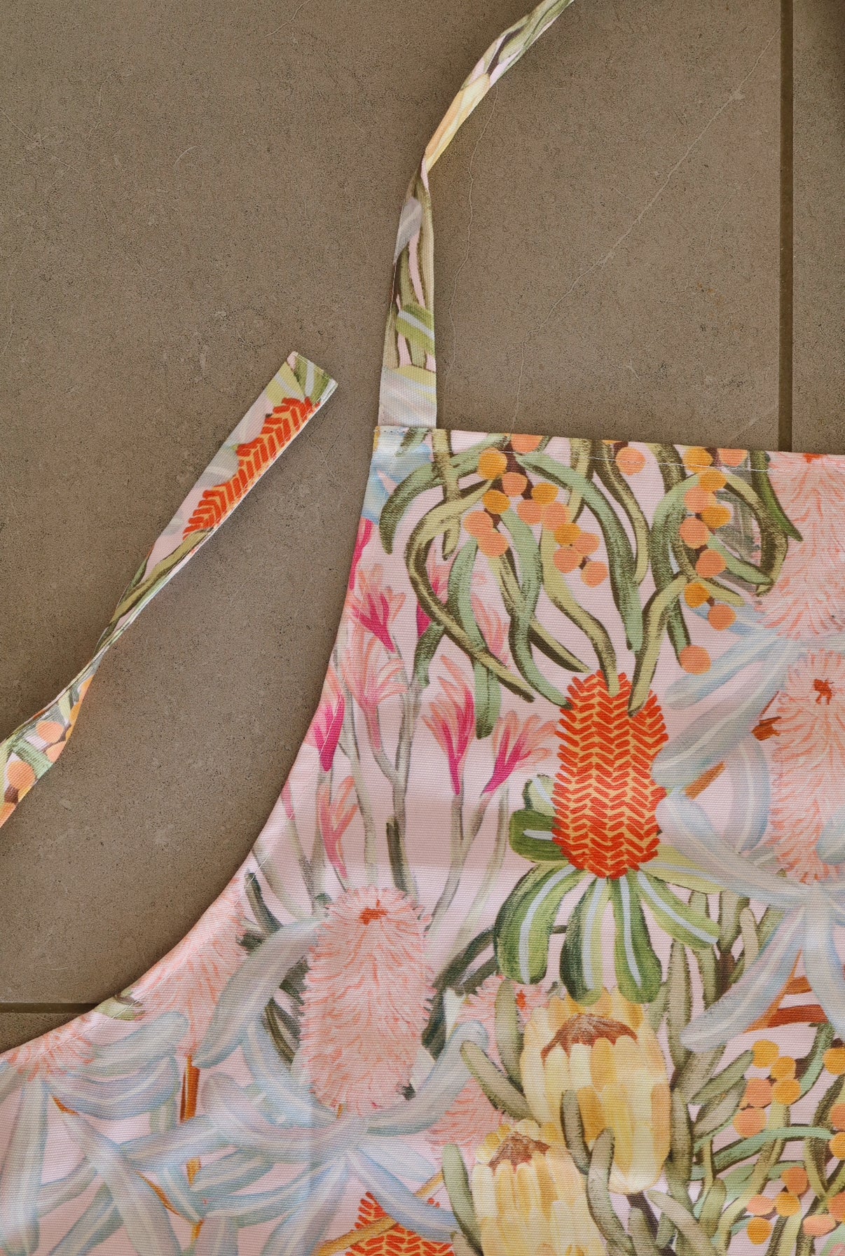 ‘Gelato Floral’ Cotton Twill Apron