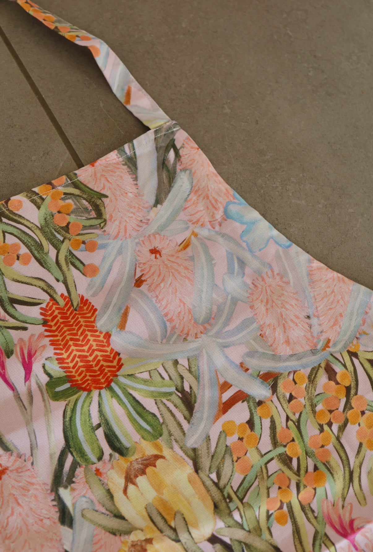 ‘Gelato Floral’ Cotton Twill Apron