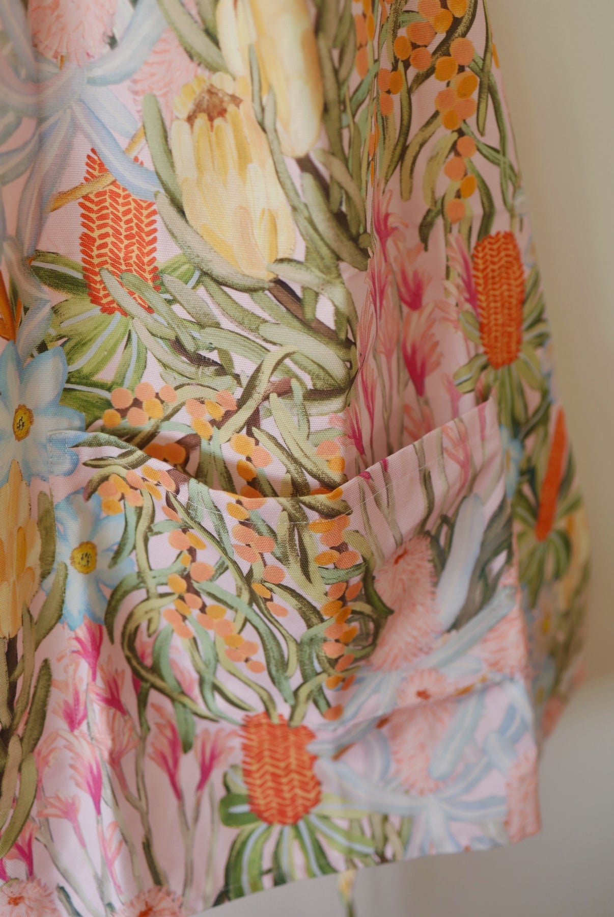 ‘Gelato Floral’ Cotton Twill Apron