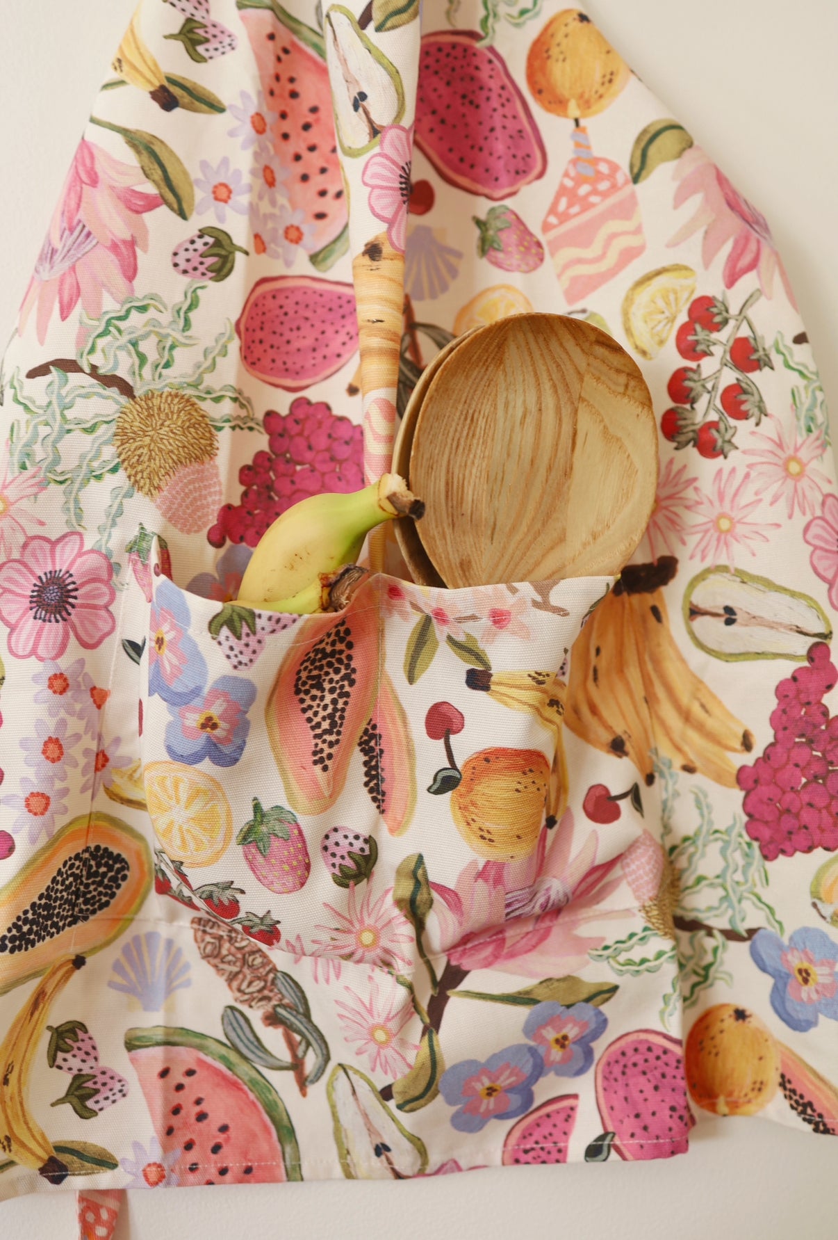‘Smells Like Summer’ Cotton Twill Apron