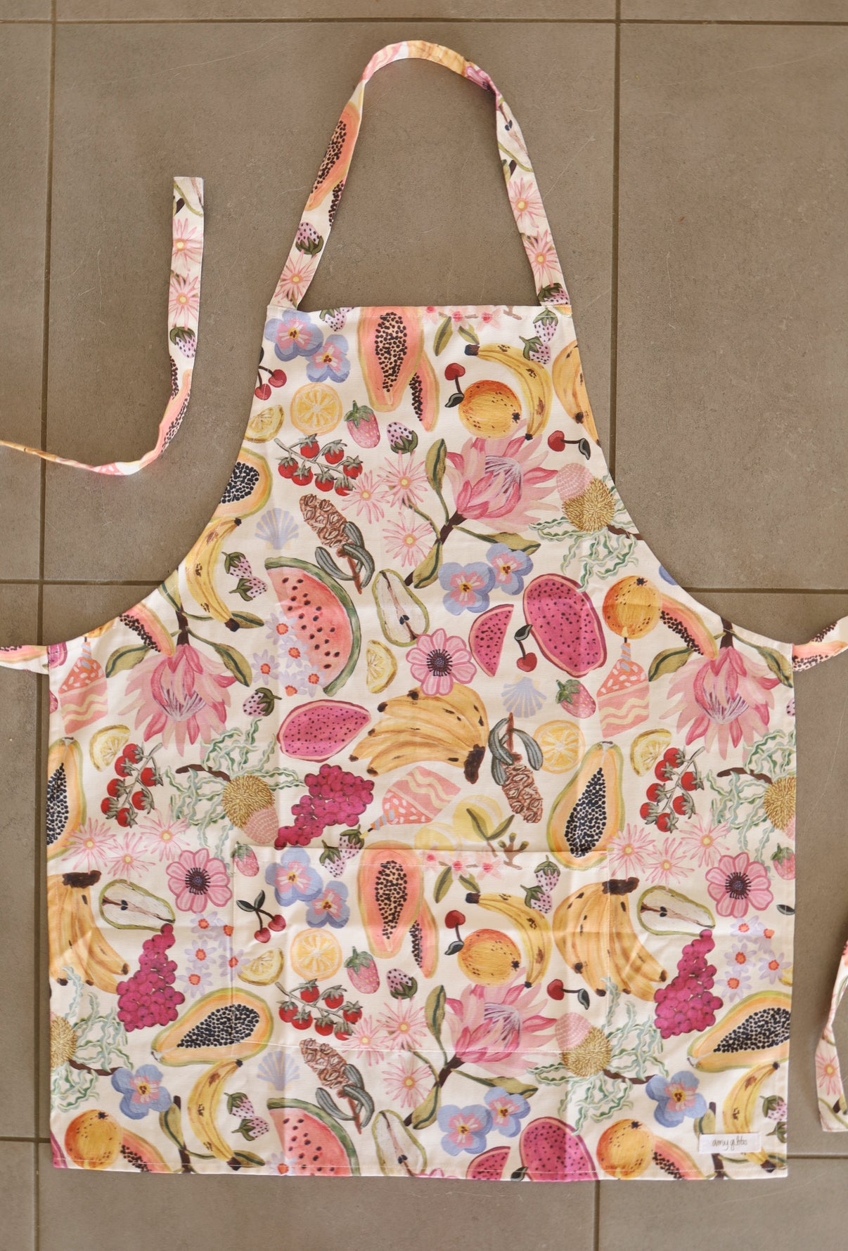 ‘Smells Like Summer’ Cotton Twill Apron