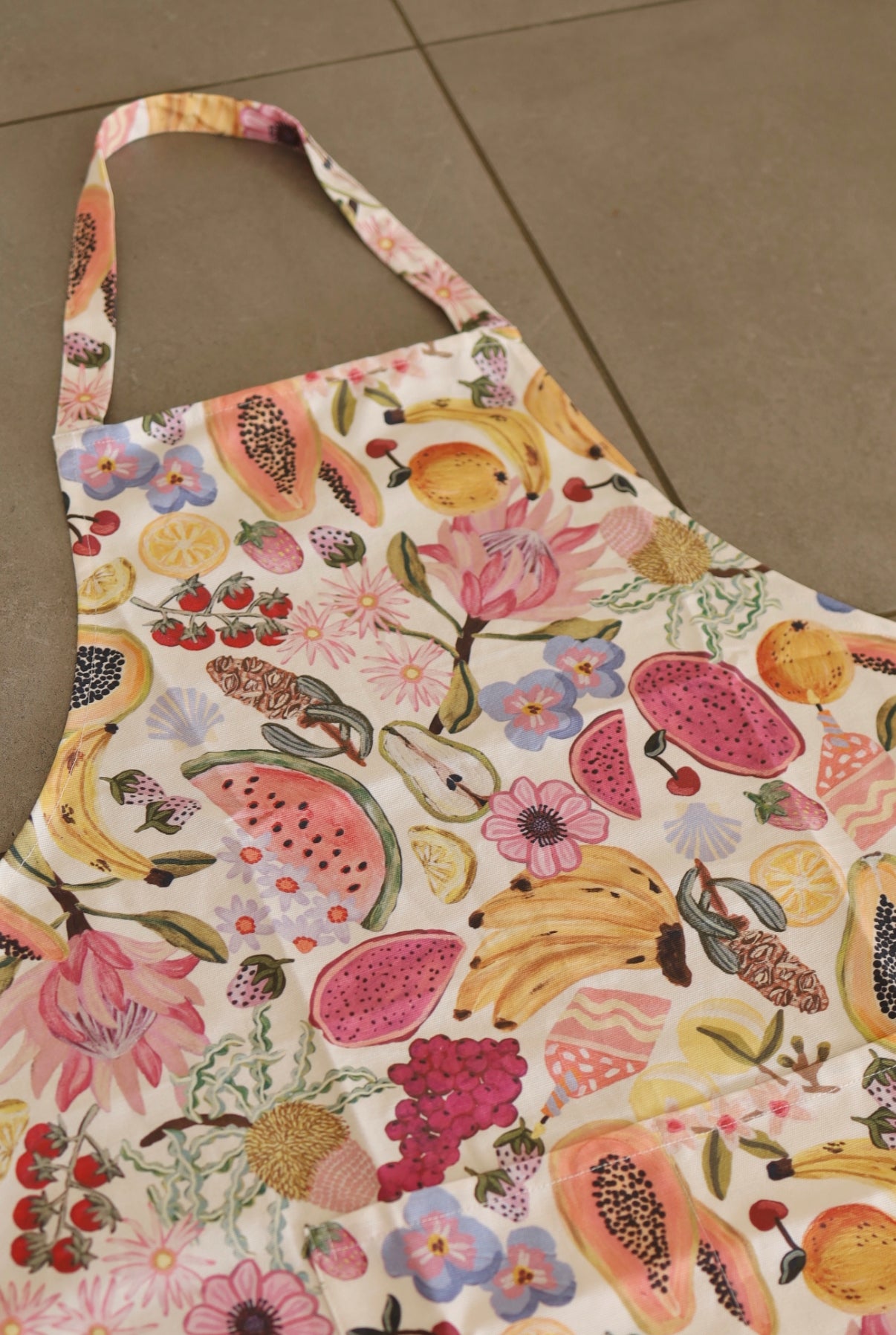 ‘Smells Like Summer’ Cotton Twill Apron