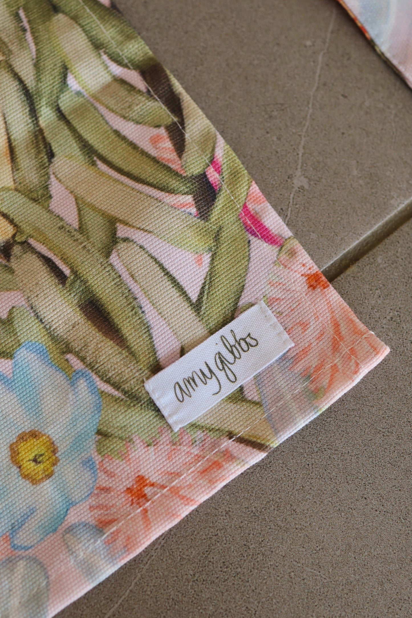 ‘Gelato Floral’ Cotton Twill Apron