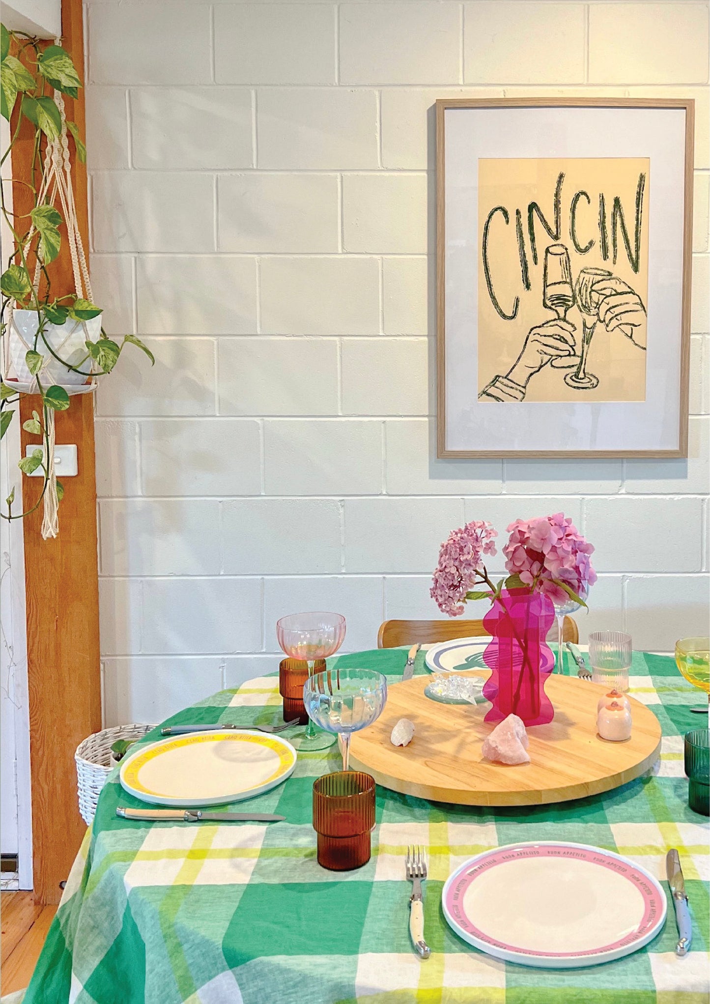 “Cin Cin” Art Poster