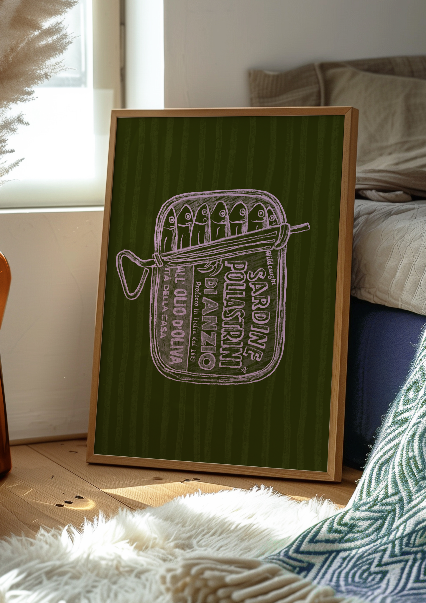 “Sardine Tin” Art Poster