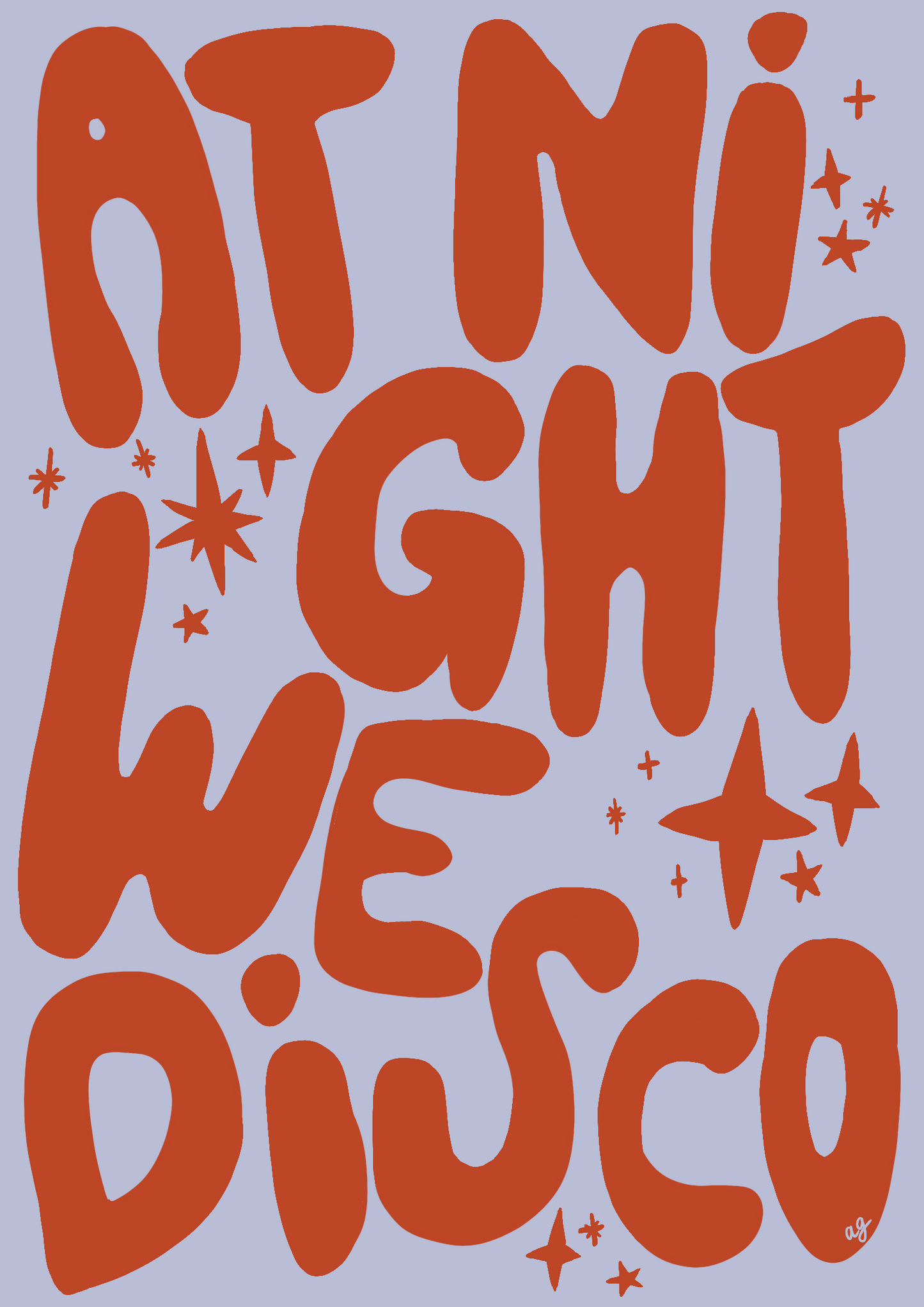“We Disco” Art Poster