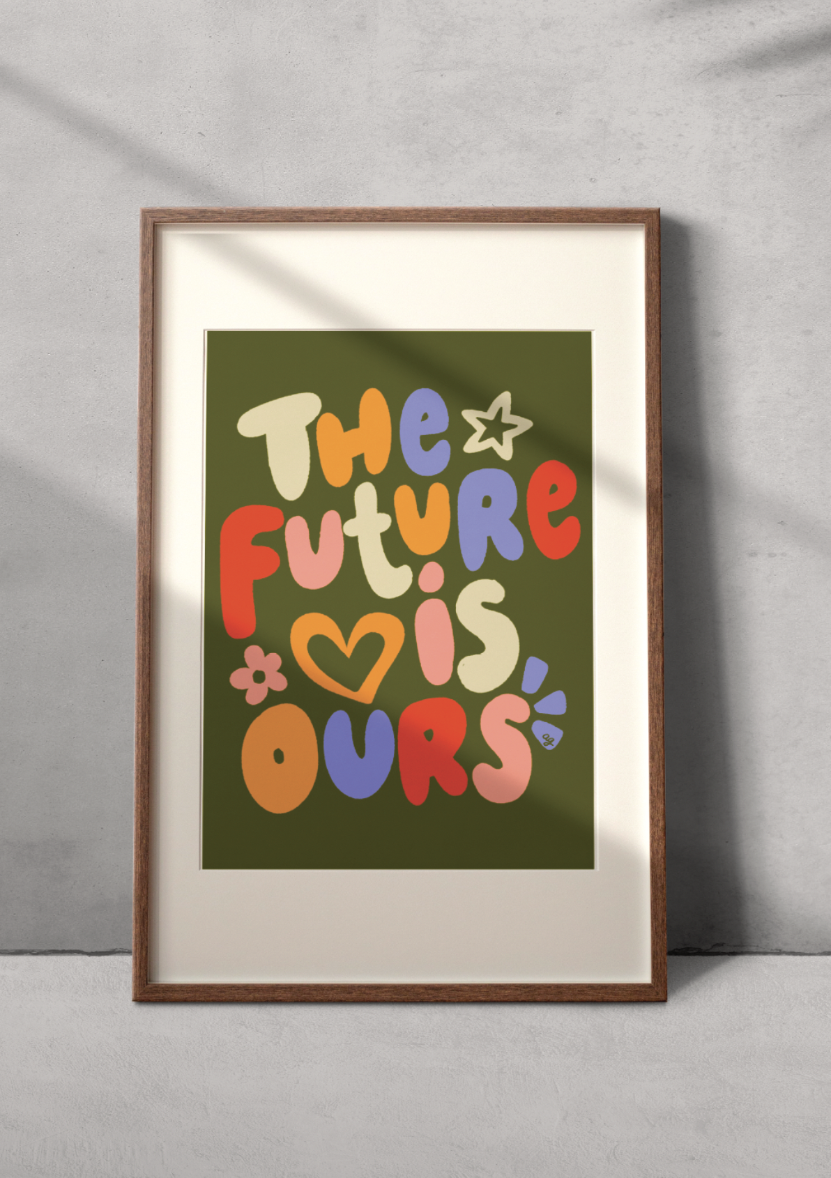 “Our Future” Art Poster