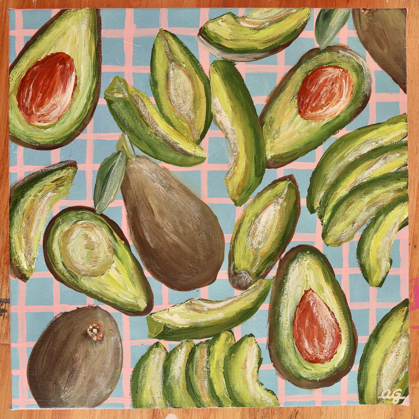 "Breakfast Is My Favourite Meal Of The Day" Original Artwork