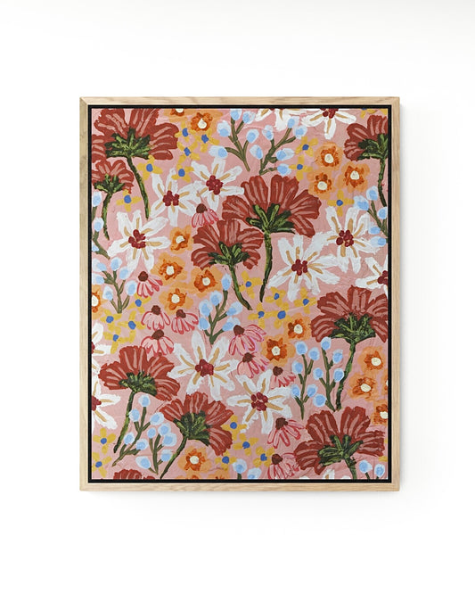 “Flower Garden 1” Original Artwork