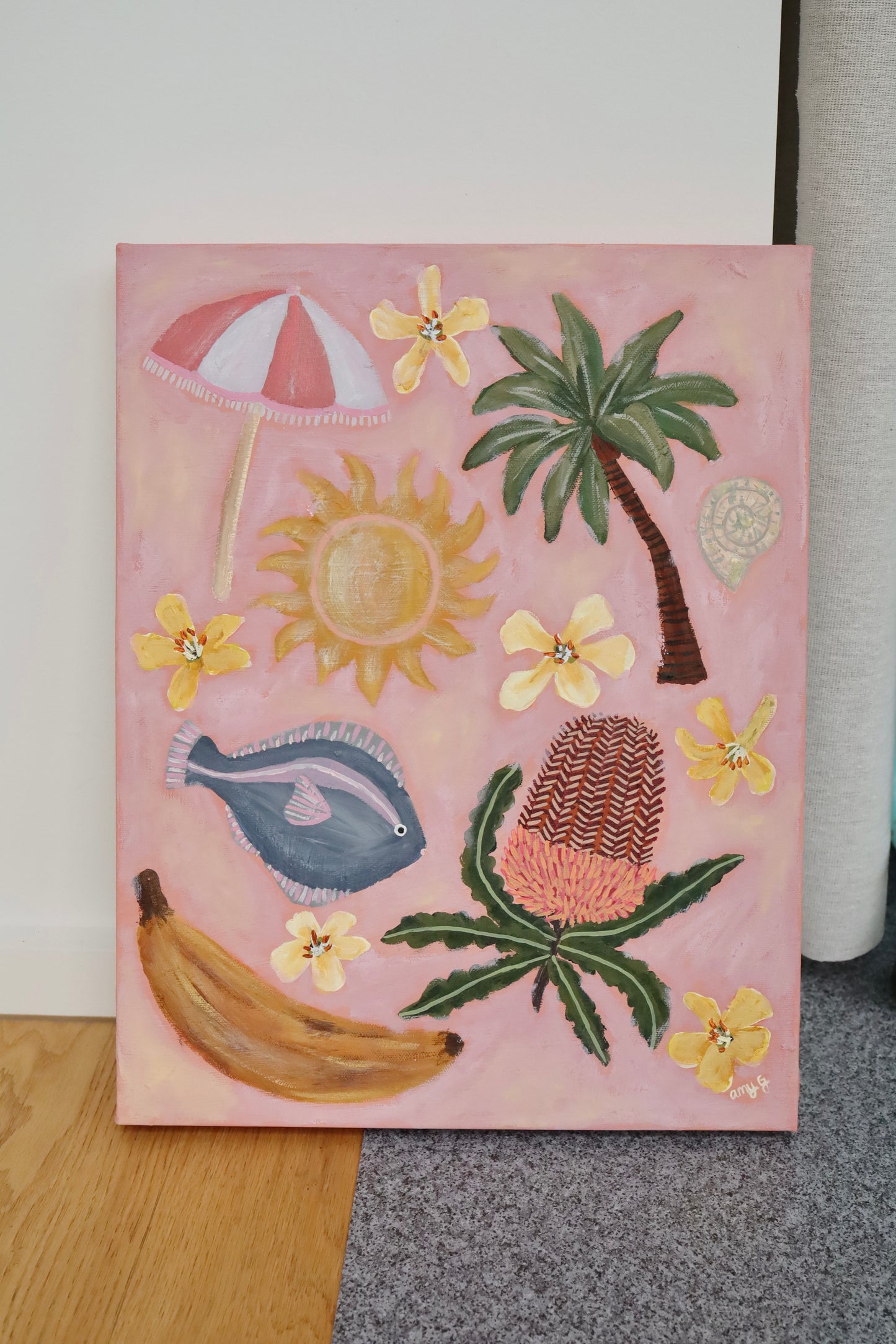 "Treasure Hunting #2" Original Artwork *THE TOOWOOMBA GALLERY EXCLUSIVE