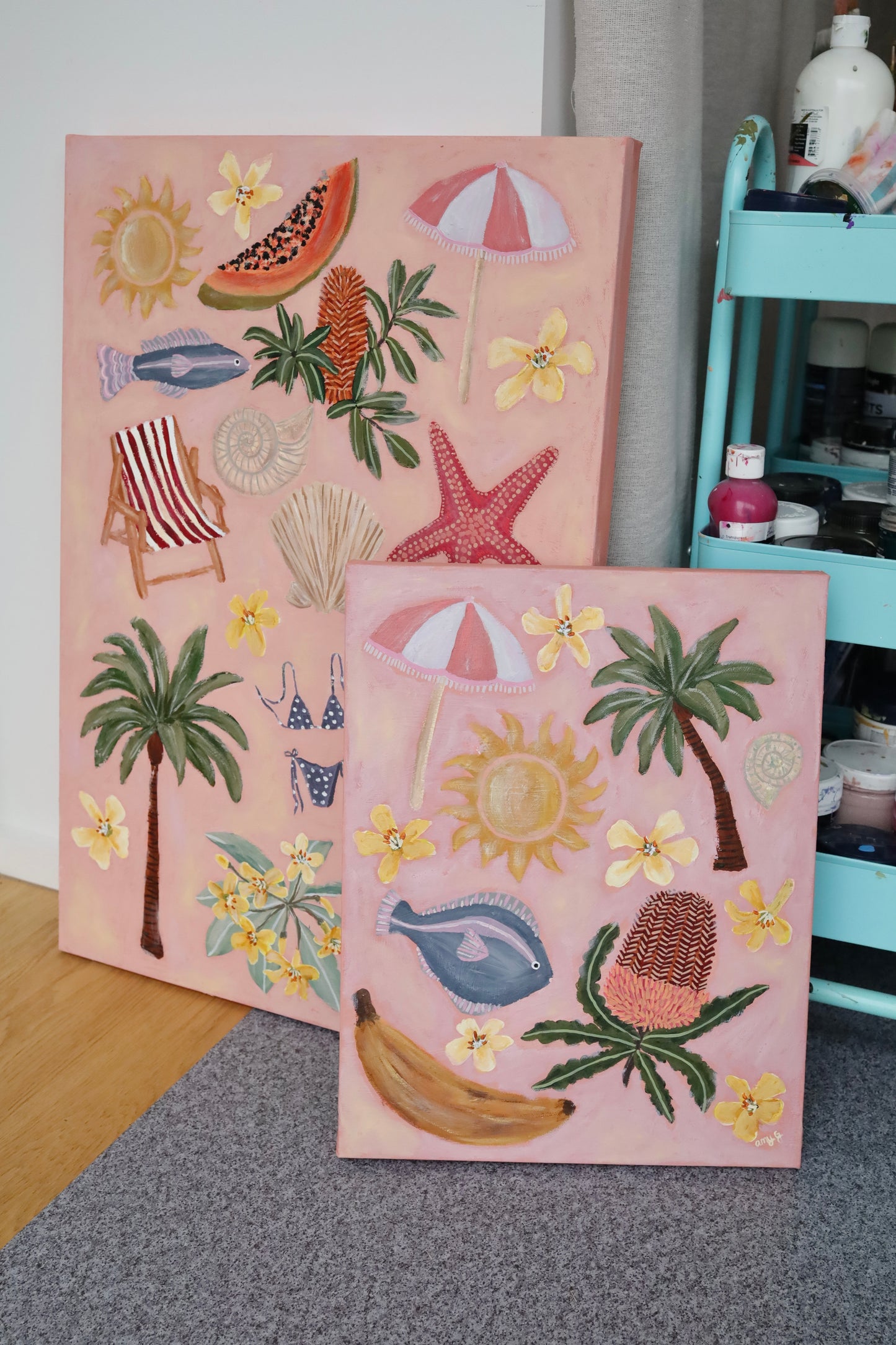 "Treasure Hunting #2" Original Artwork *THE TOOWOOMBA GALLERY EXCLUSIVE