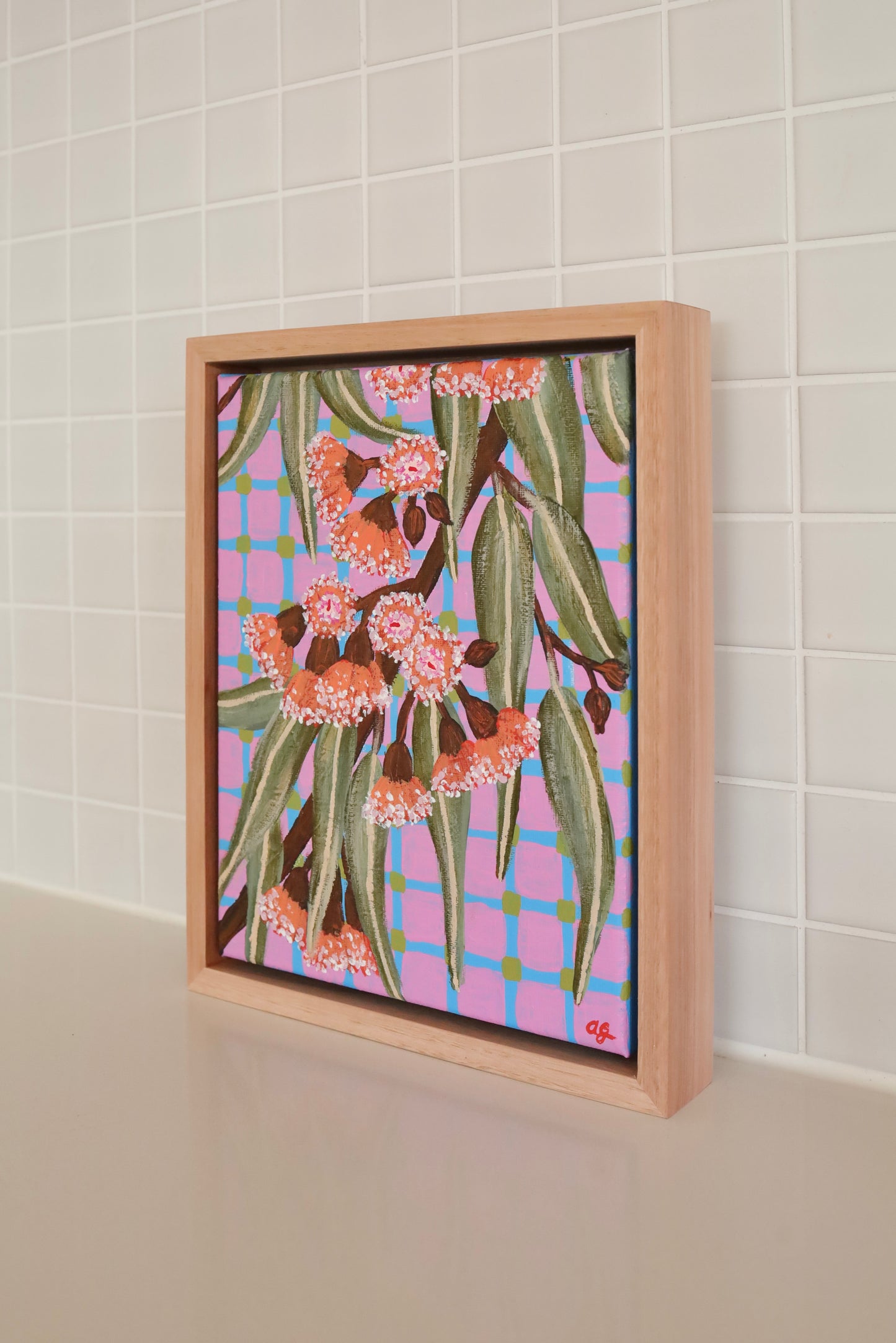 “Fall Down Seven Times, Stand Up Eight” Original Artwork