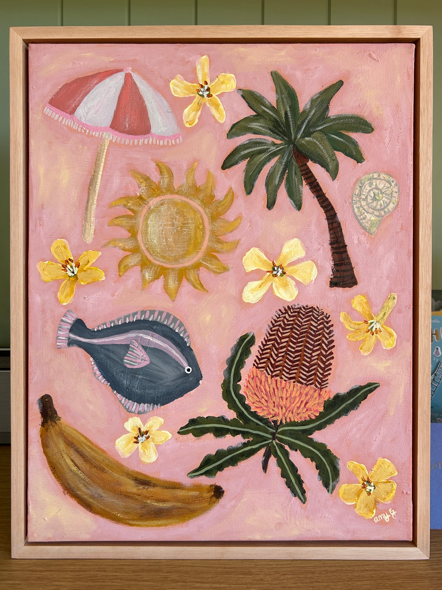 "Treasure Hunting #2" Original Artwork *THE TOOWOOMBA GALLERY EXCLUSIVE