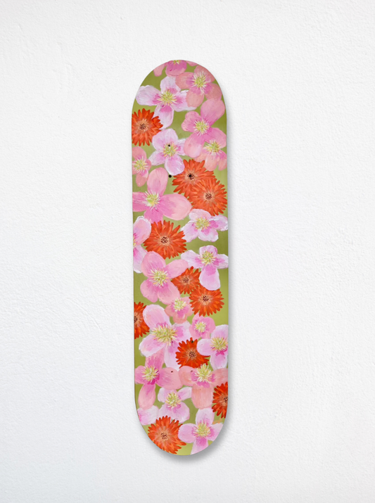 “Flower Patch” Skateboard